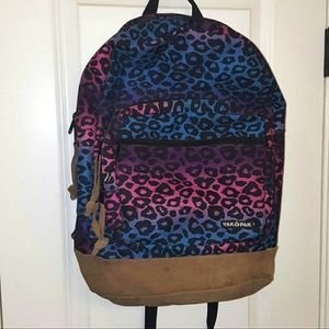 Rainbow Animal Print Backpack
